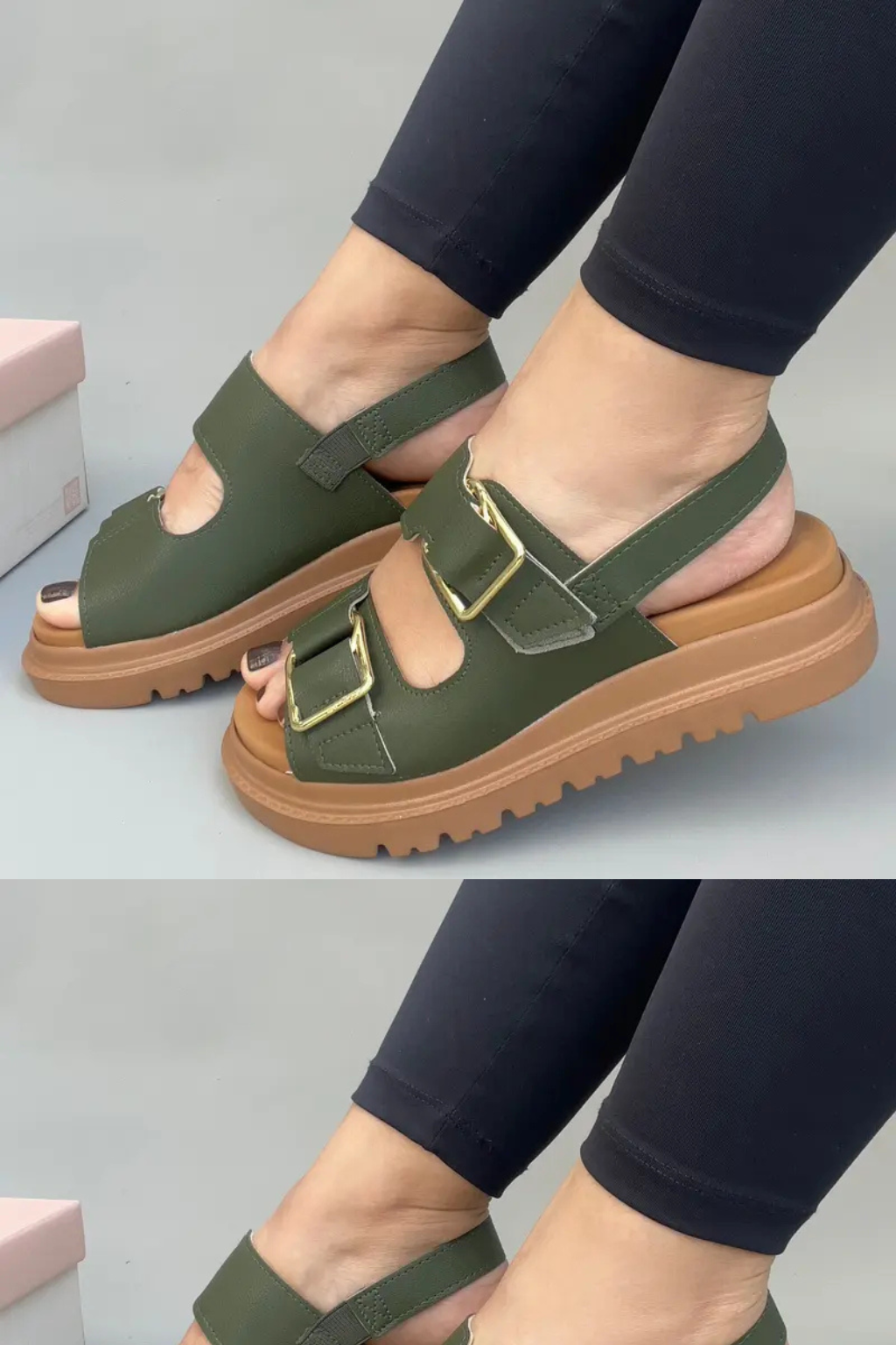 Sandália Plataforma Papete Modare Ultraconforto Lançamento Original MD102