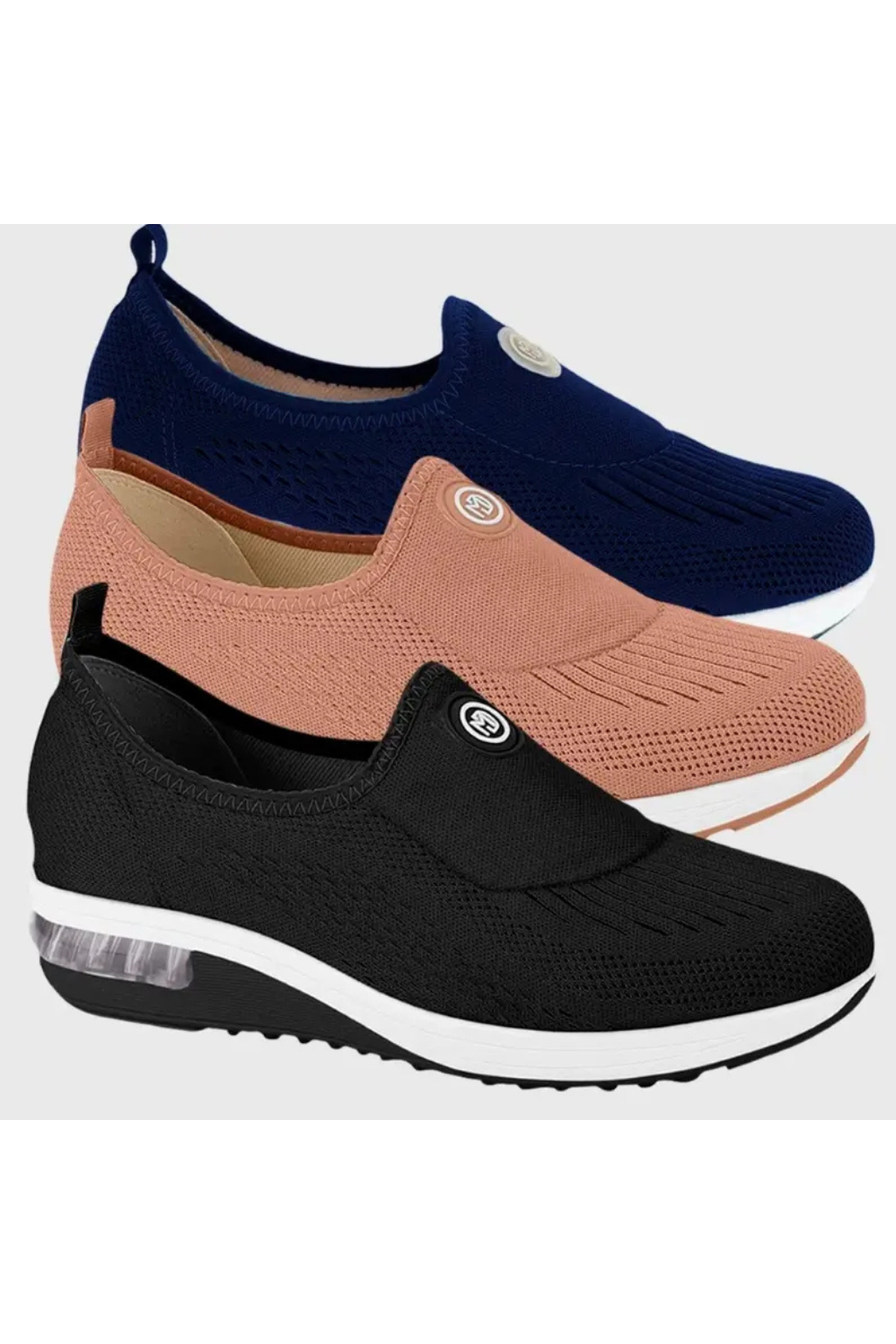 Tênis Modare Ortopédico Feminino UltraConforto Confortável Amortecedor Gel Tech Palmilha Soft Macia Fascite Plantar