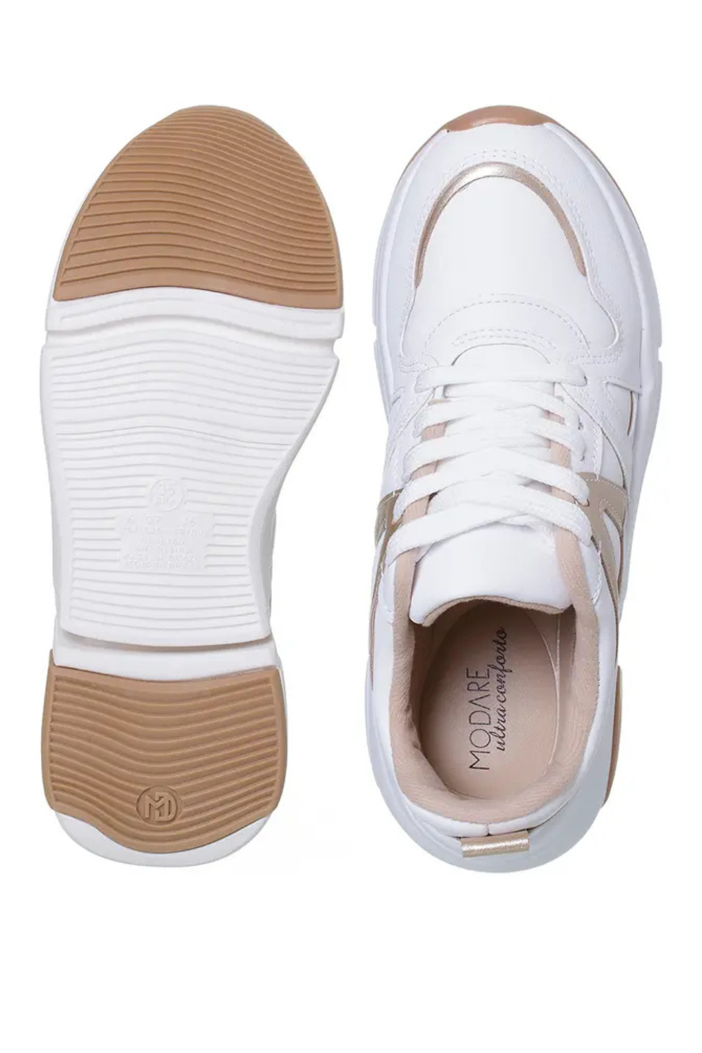 Tênis Modare Ultraconforto Feminino Macio Estilo Chunky